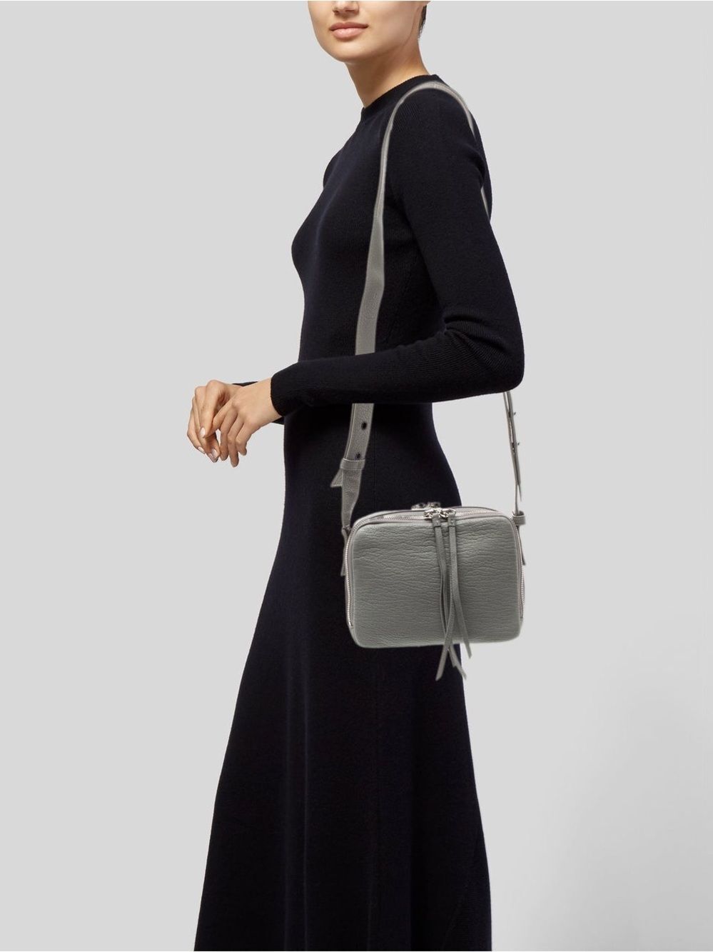 All Saints Leather Bucket Bag